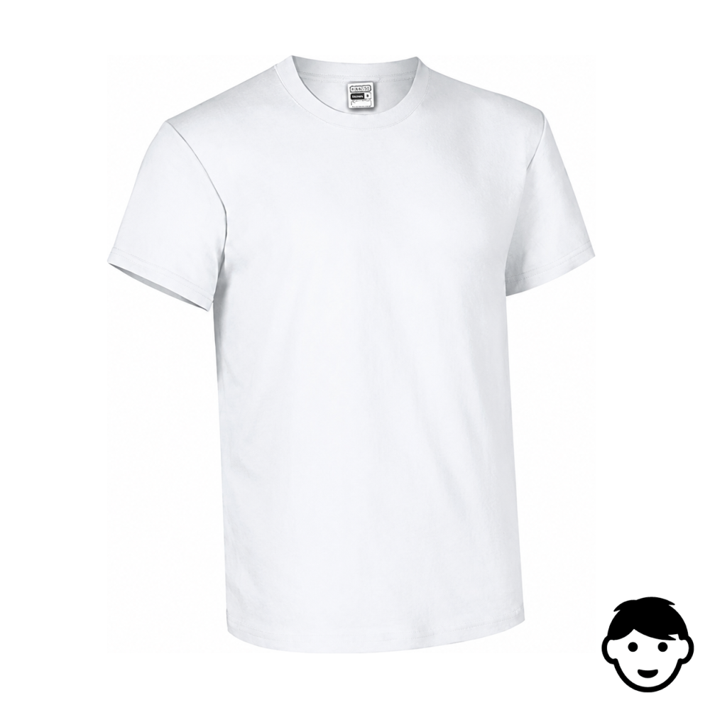 Tricou Kazfer baieti (alb)