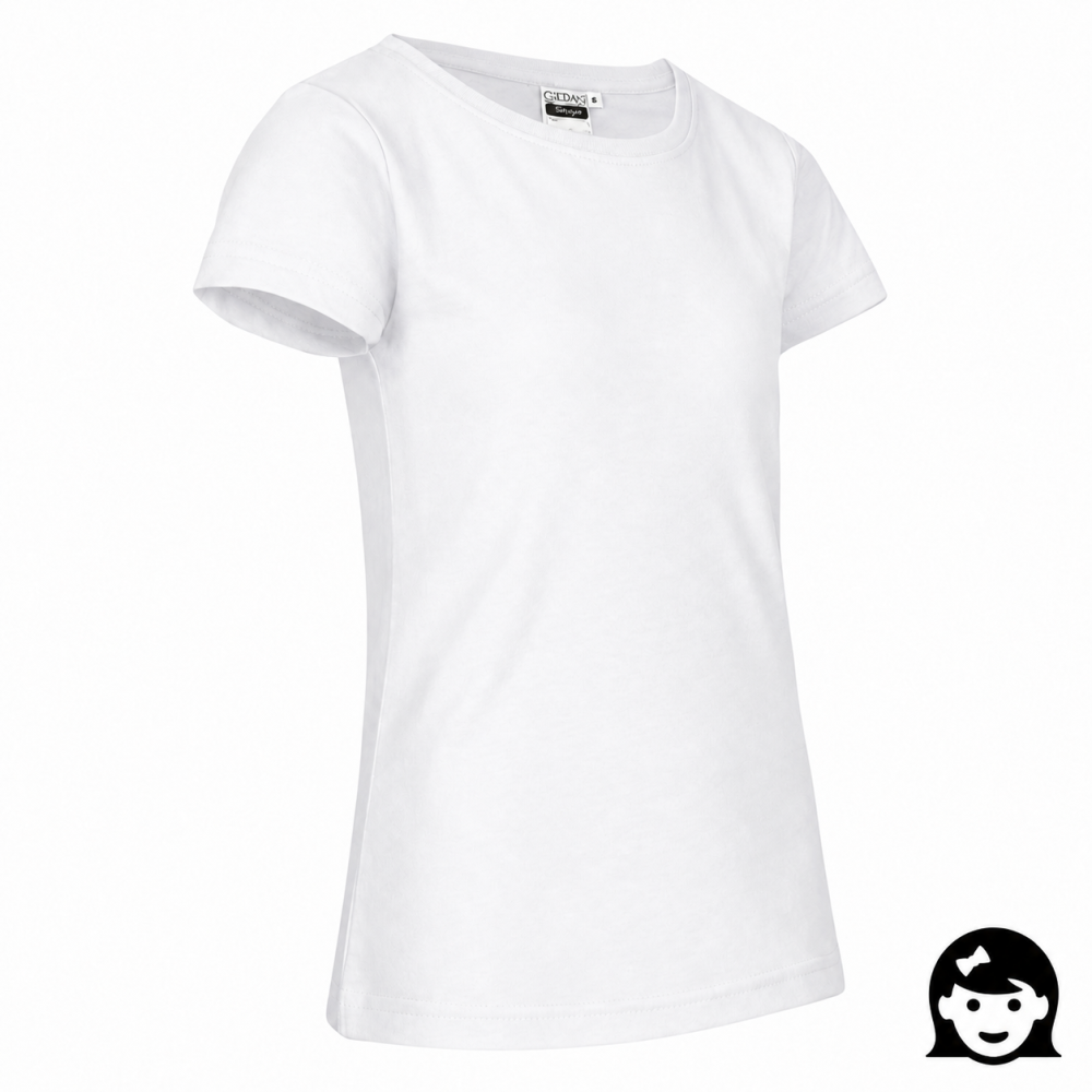 Tricou Ingrid fetite (alb)