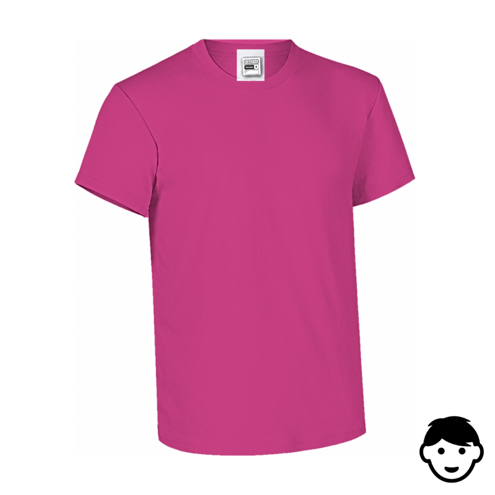 Set 10 tricouri Kazfer baieti (roz magenta)