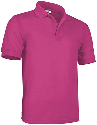 Set 10 tricouri polo Patrol copii  (roz magenta)